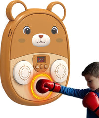 Bear Boxing Music Machine – Interactive Punch Game with Lights & Sounds