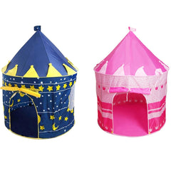 Castle Play House Portable Tent – Kids Princess & Adventure Play Castle 🏰✨👑