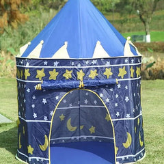 Castle Play House Portable Tent – Kids Princess & Adventure Play Castle 🏰✨👑