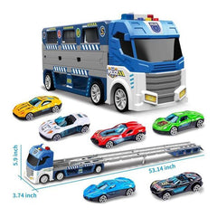 Catapult Police Carrier Truck – Racing Launcher Transporter