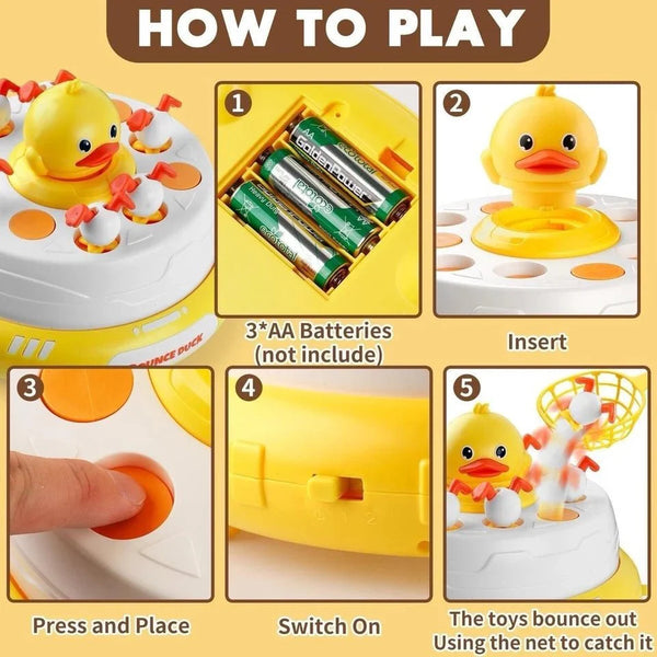 Catch Electric Duck – Bouncing Fun Table Game