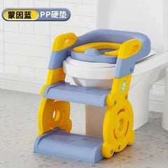 Child-Friendly Commode Ladder with Non-Slip Steps