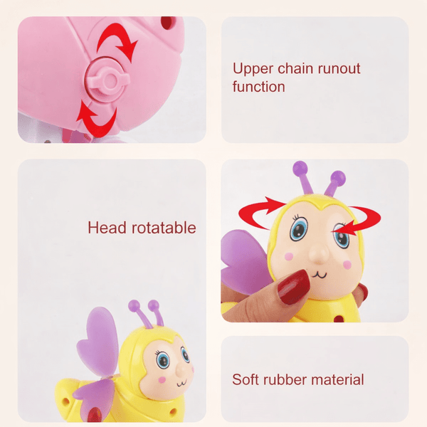 Colorful Wind-Up Dancing Bee