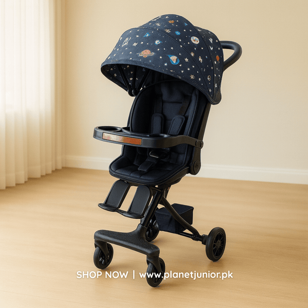 ComfortRide Baby Stroller – Safe, Adjustable & Easy to Handle
