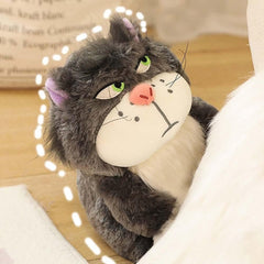 Cute Angry Big Cat Soft Plush Toy