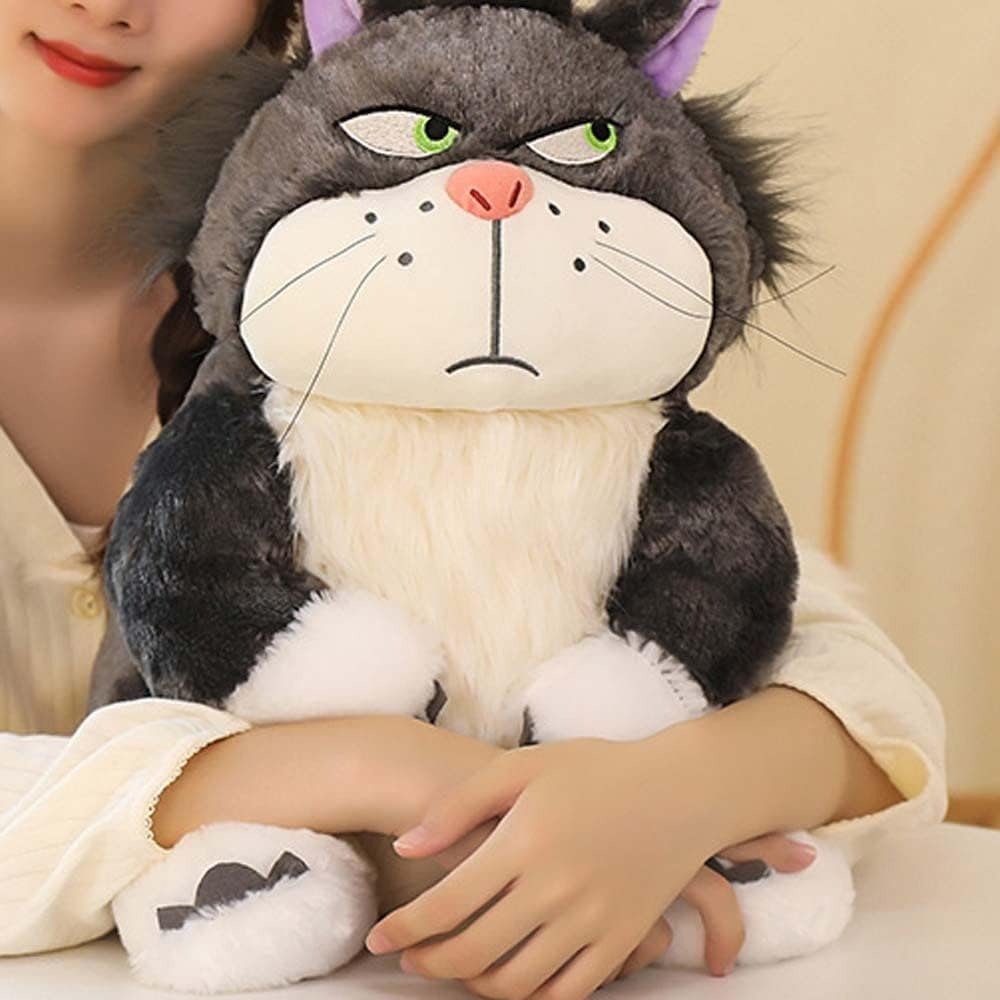 Cute Angry Big Cat Soft Plush Toy