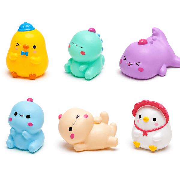 Cute Baby Bath Time Play Set – Floating Water Fun Pack