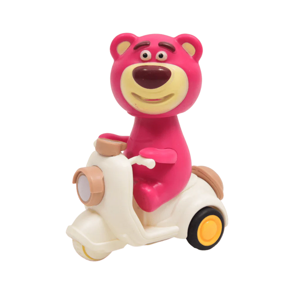 Cute Bear Push Scooter – Friction Powered Ride-On Mini Car