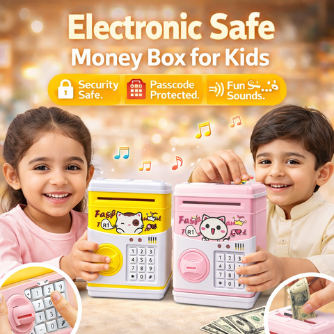 Cute Electronic Money Box with Password Lock