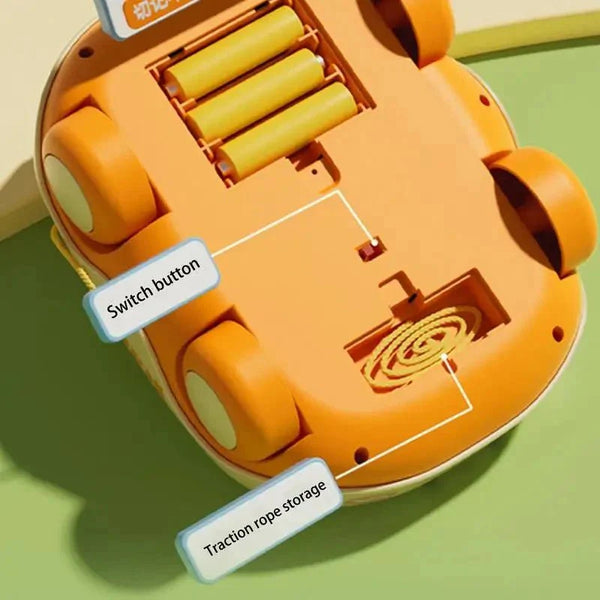 Cute Rabbit Mobile Phone Car – Musical Learning Car for Toddlers