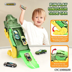 Dinosaur Car Transporter Play Set – Monster Truck & Racing Cars Adventure