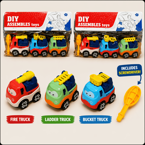 DIY Take-Apart Mini Car Set – Build, Fix & Play Fun