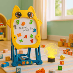 Double Sided Owl Magnetic Drawing & Learning Board
