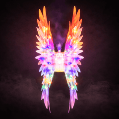 Dream Princess Wings – Light, Music & Spray Angel Wings with Controller