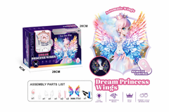 Dream Princess Wings – Light, Music & Spray Angel Wings with Controller
