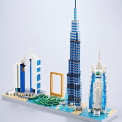 Dubai Skyline Landmark Building Set – 3000+ PCS