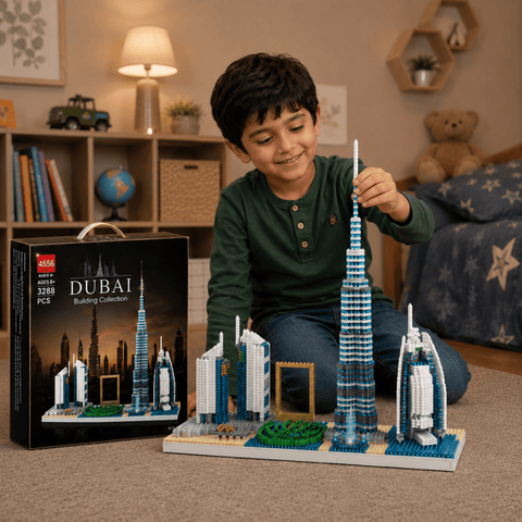 Dubai Skyline Landmark Building Set – 3000+ PCS