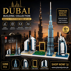Dubai Skyline Landmark Building Set – 3000+ PCS