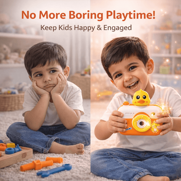 Duck Mini Kids Camera Projector – Lights, Sounds & Image Projection Fun