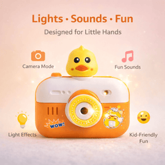 Duck Mini Kids Camera Projector – Lights, Sounds & Image Projection Fun