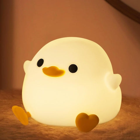 Duck Night Light – Cute Soft Glow Bedside Lamp for Kids’ Room