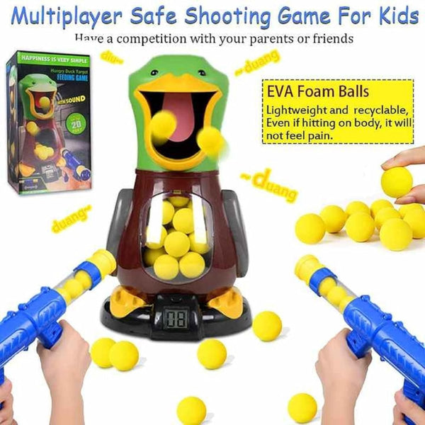 Duck Target Shooting Game with Moving Duck & LED Scoreboard