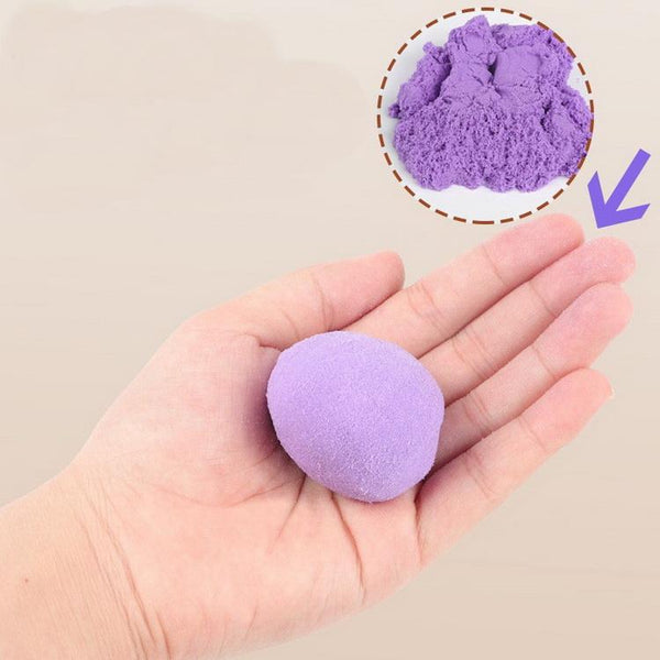 Dynamic Kinetic Sand Play Set with Molds – Soft Sensory Sand Kit for Kids