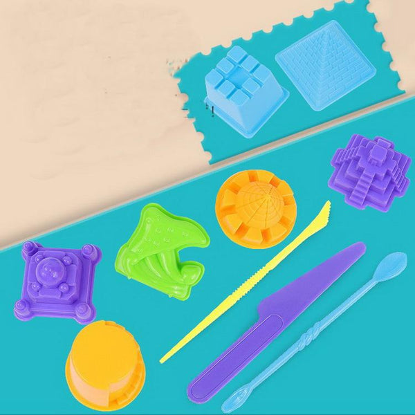 Dynamic Kinetic Sand Play Set with Molds – Soft Sensory Sand Kit for Kids
