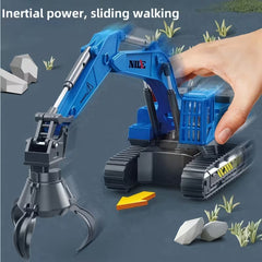 Remote Control Mini Excavator Construction – Remote Digger with Realistic Arm Movement & Multi-Color Options