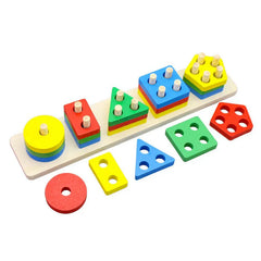Early Learning Geometry Sorting Board 🧩