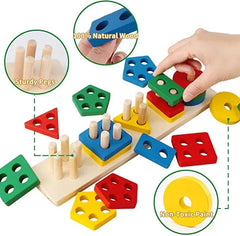 Early Learning Geometry Sorting Board 🧩