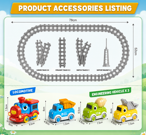 Dinosaur Train Track Play Set with Lights & Sound