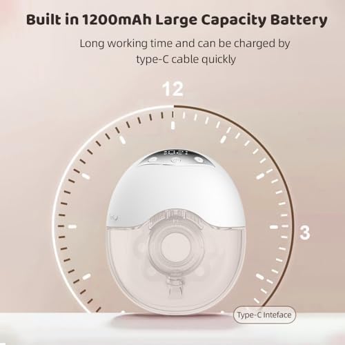 Electric Breast Pump – Portable, Quiet & Comfortable Milk Expression