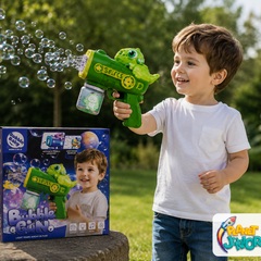 Dinosaur Bubble Blaster with Lights &  Music