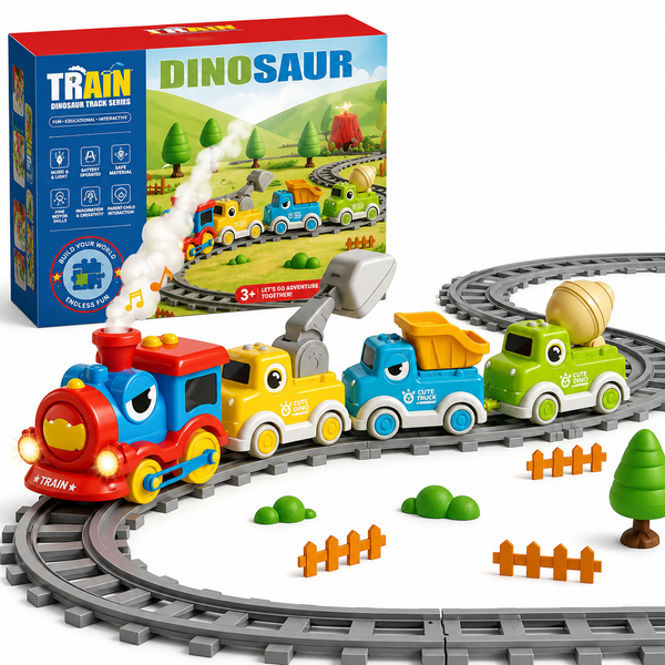 Dinosaur Train Track Play Set with Lights & Sound