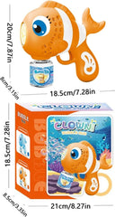 Fish Bubble Blaster Gun – Automatic Bubble Fun with Lights