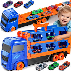 5Ft+ Long Foldable Transport Truck with Race Track