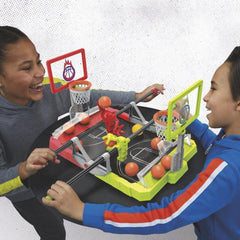 Indoor 2-in-1 Foosball & Basketball Tabletop Set