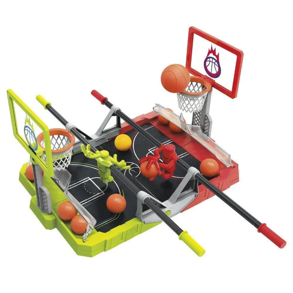Indoor 2-in-1 Foosball & Basketball Tabletop Set