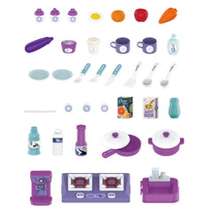 Frozen Themed Ice Magic Kitchen Play Set – Lights, Sounds & Real Water Sink Kitchen