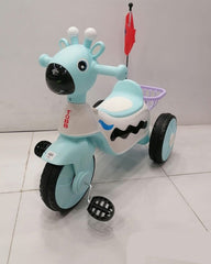Giraffe Face Kids Tricycle – A Safari Adventure on Wheels!