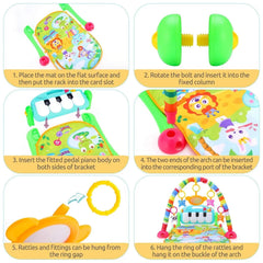 Imported Huanger Piano Fitness Rack Playgym