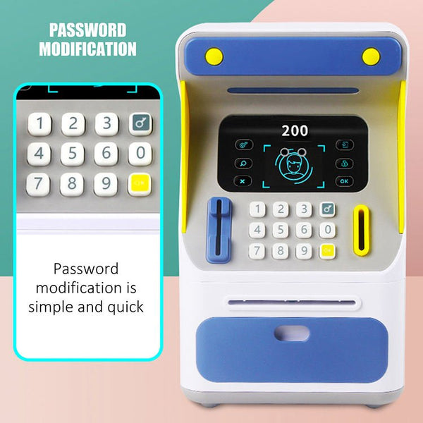 Intelligent Kids Digital ATM Bank – ATM Box with Scanner & ATM Card