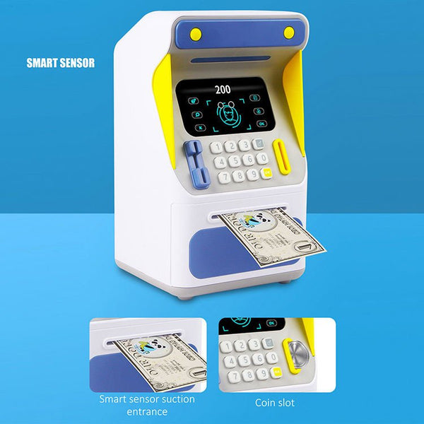Intelligent Kids Digital ATM Bank – ATM Box with Scanner & ATM Card