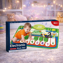 Interactive Electronic Music Mat for Kids – Touch Piano Playmat with Sounds & Lights