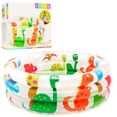 Intex Dinosaur 3 Ring Baby Pool | 2 Feet x 0.5Feet+