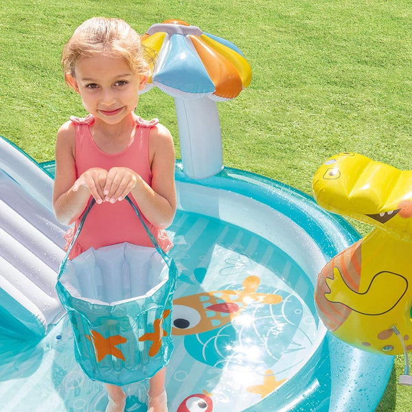 Intex Gator Play Cener | 6.5 Feet+ x 5.5 Feet+ x 2.5 Feet+