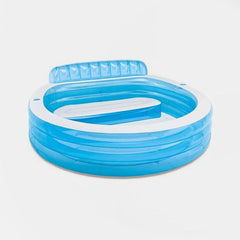 Intex Inflatable Spacious Family Pool Center | 7.4 ft x 7 ft x 2.5 ft