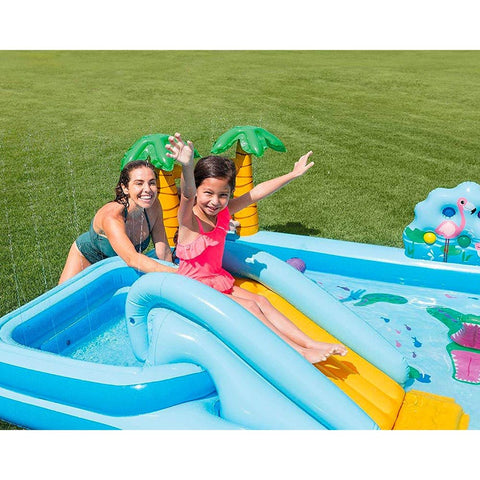 Intex Jungle Adventure Play Center | 7 Feet+ x 5.5 Feet+ x 2 Feet+