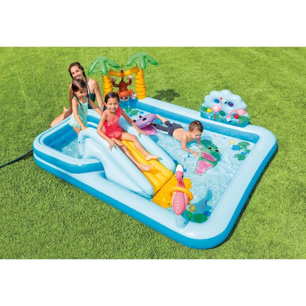 Intex Jungle Adventure Play Center | 7 Feet+ x 5.5 Feet+ x 2 Feet+